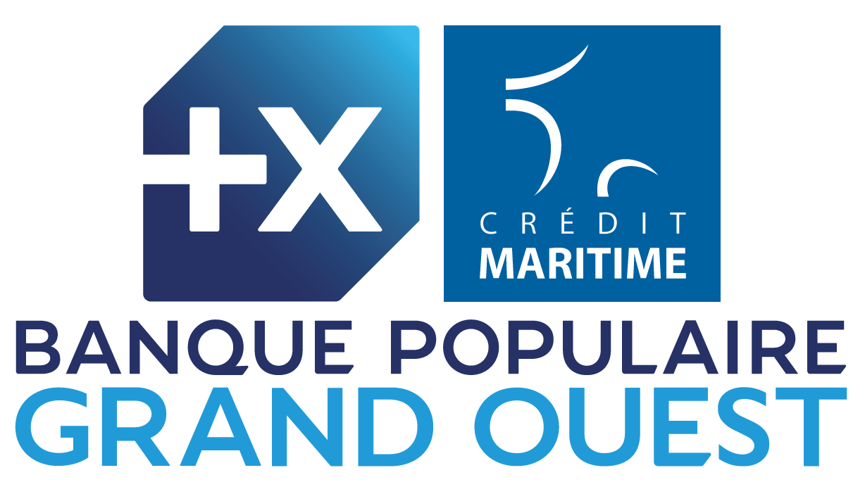 Logos : Banque Populaire et Crédit Maritime Grand Ouest